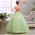 2017 New Arrival Lemon Green Ball Gown Sweetheart Vestido de Noiva Wedding Dress Bridal Women Gown Green